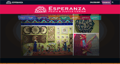 Desktop Screenshot of esperanzacenter.org